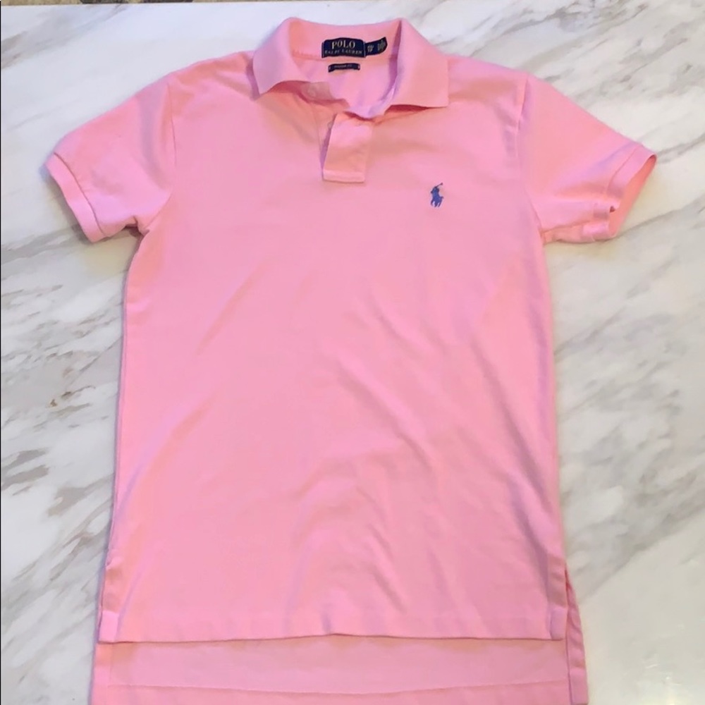 Ralph Lauren Pink Polo Sz XS